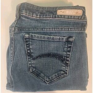 Vixen "Refuge" Jeans Women 12 Curvy Boot Cut‎ med Wash
